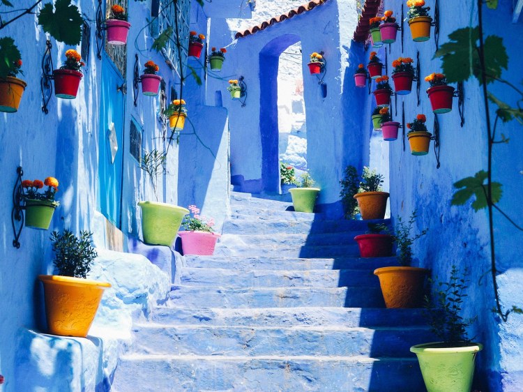 Chefchaouen-the  blue city