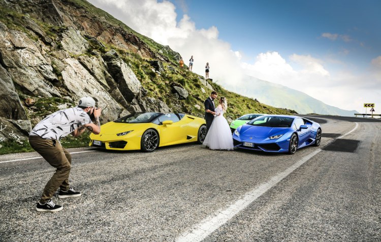 lamborghini bride romania